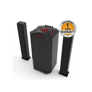 JTC J-801 Pro 2.1CH X-Bass Home Theatre System With Remote Control Bluetooth Woofer Speaker System One Year Warranty Black 12000w PMPO