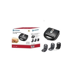 Premier 3 In1 Sandwich Maker; Grill, Sandwich Maker, Waffle Maker