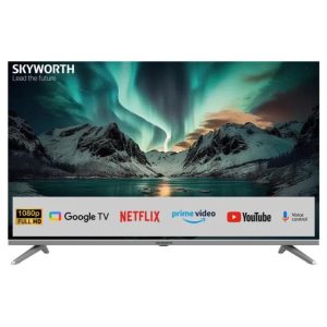 Skyworth 43E5500G, 43-inches Full HD 2024 Frameless Google TV, Black (1YR WRTY)