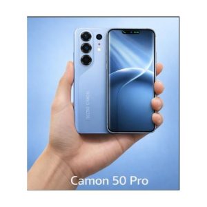 Tecno Camon 50 Pro – 256GB ROM + 16GB RAM, 50MP Sony LYTIA Camera, 6150mAh Battery